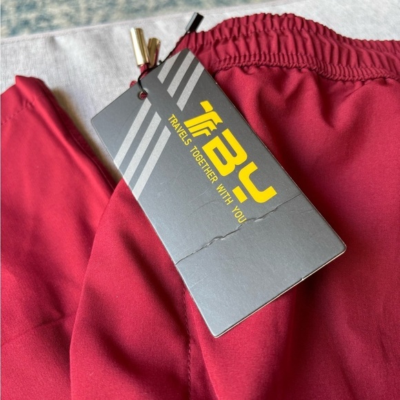 Lightweight Hiking Travel Pants Breathable Athletic Zipper Pockets, 2XL - Picture 5 of 8